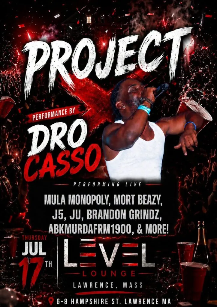 DROCasso at Level Lounge Flyer